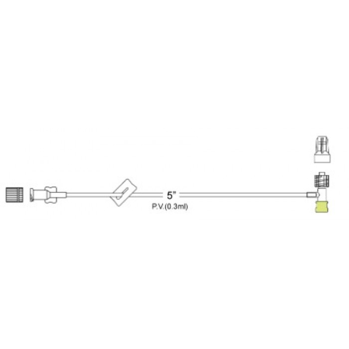 Extension Set for I.V. Site with Male Luer Lock Adapter